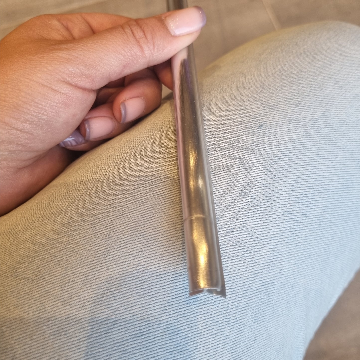 PERFIL EXTERIOR UV 3 MM SILVER