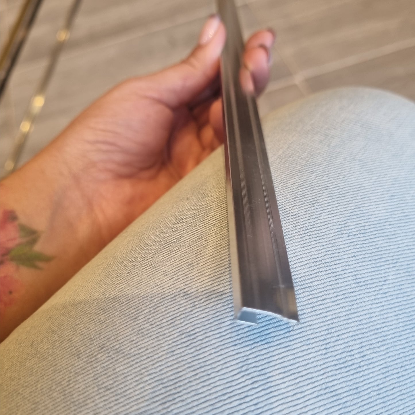 PERFIL INICIO UV 3 MM SILVER