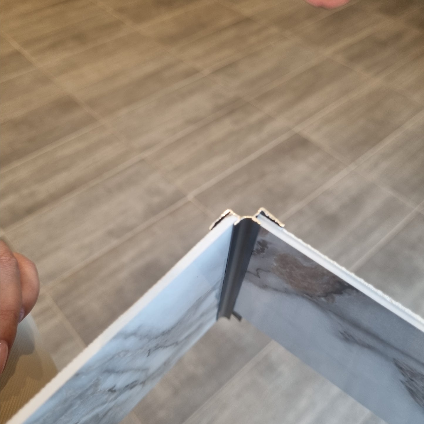 PERFIL INTERIOR UV 3 MM DORADO