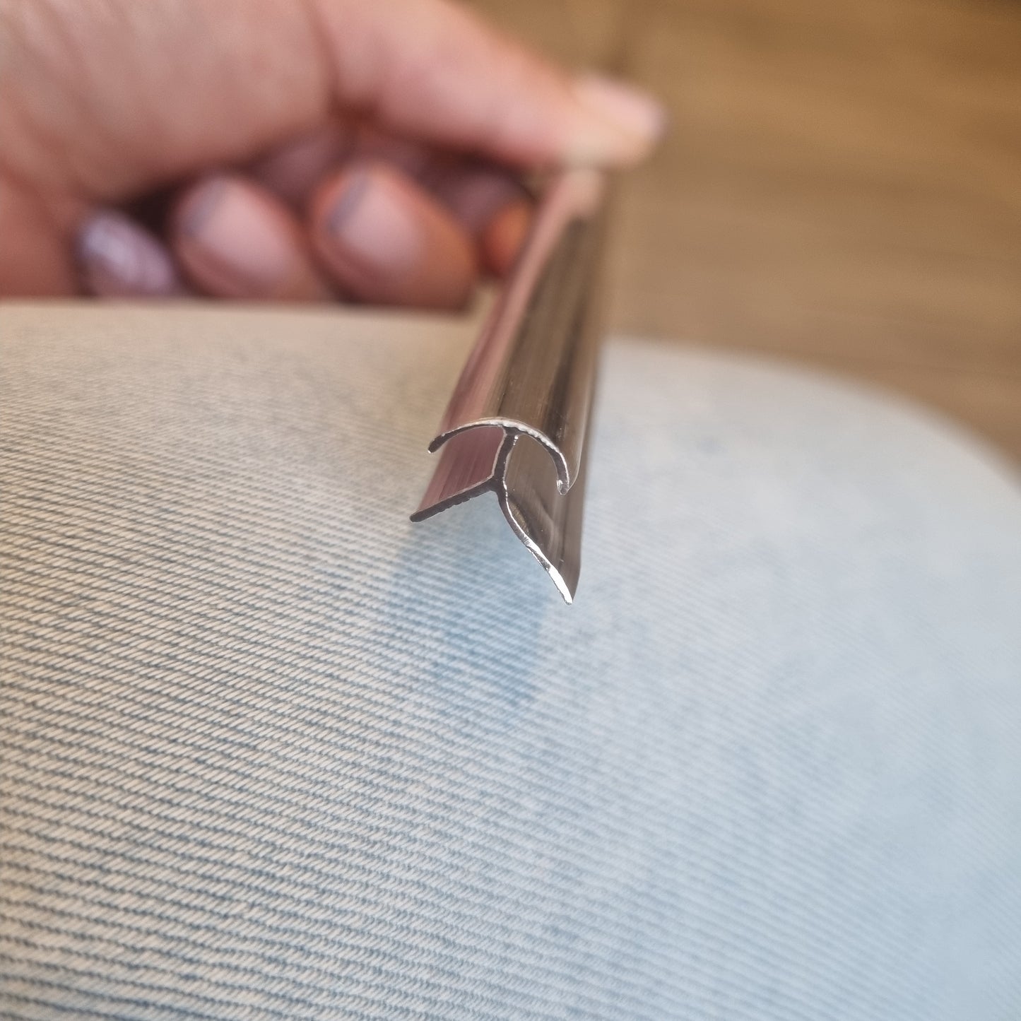 PERFIL EXTERIOR UV 3 MM SILVER