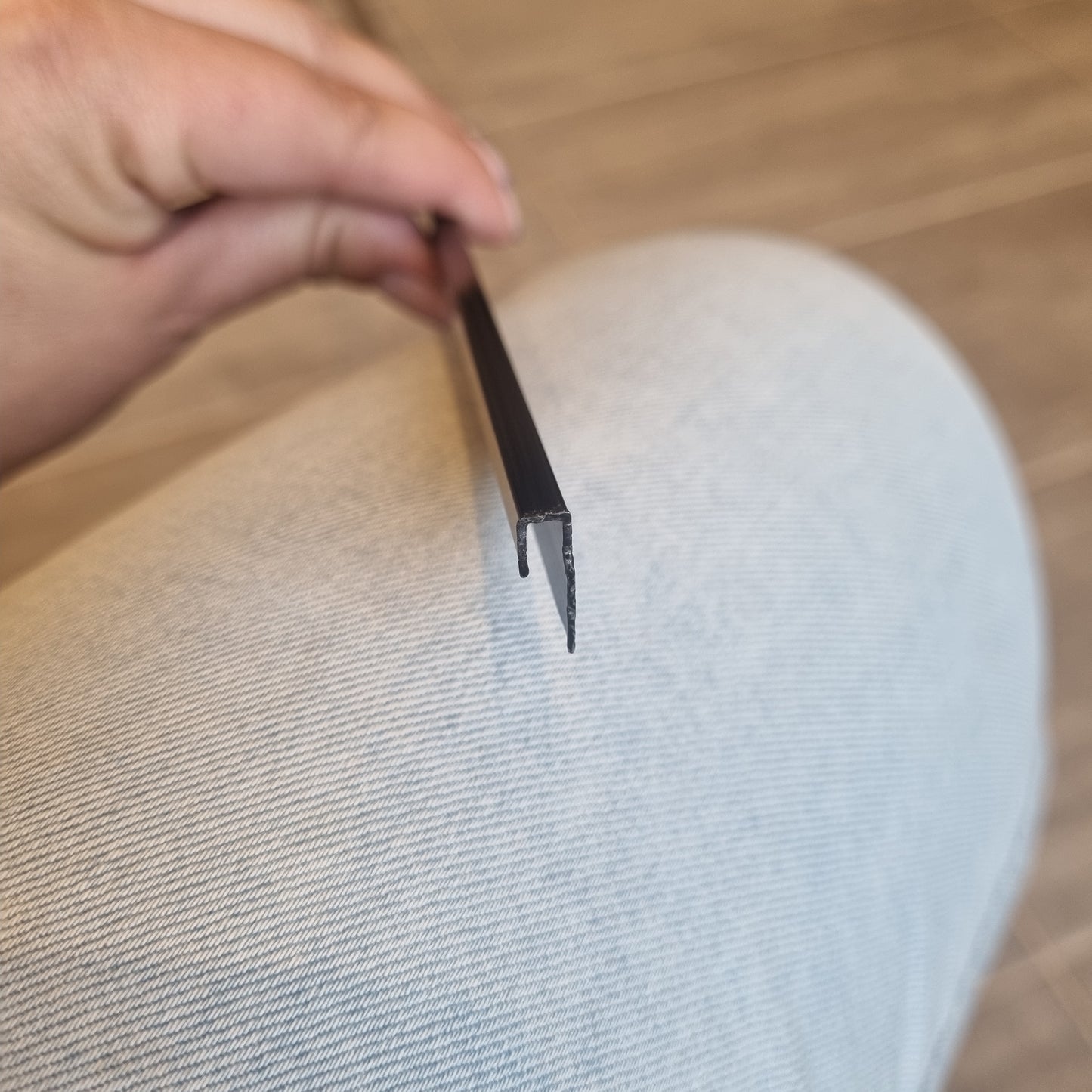 PERFIL INICIO UV 3 MM NEGRO