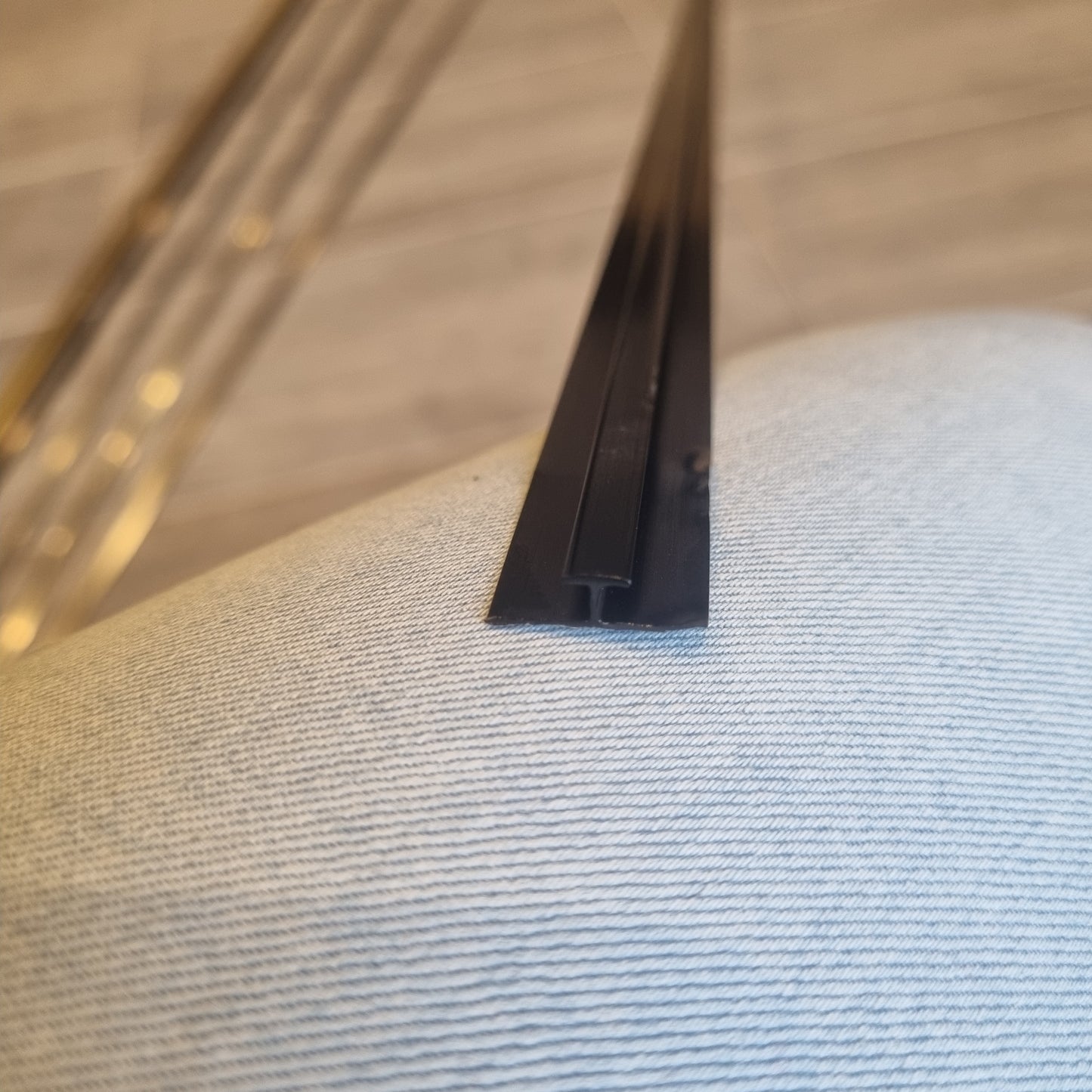 PERFIL UNION UV 3 MM NEGRO