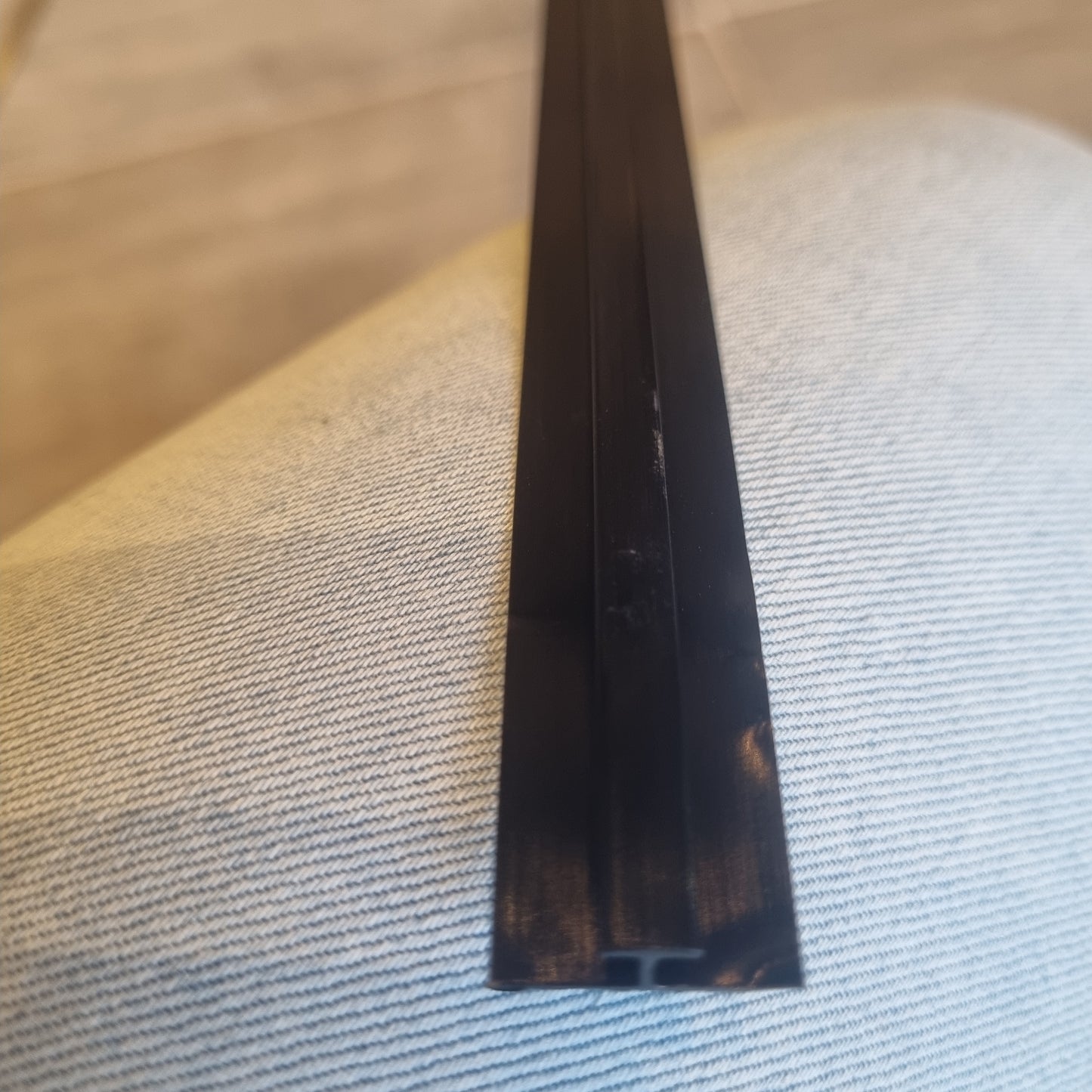 PERFIL UNION UV 3 MM NEGRO