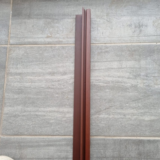 PERFIL TERMINACION ROSEWOOD EXTERIOR 50*55*2900